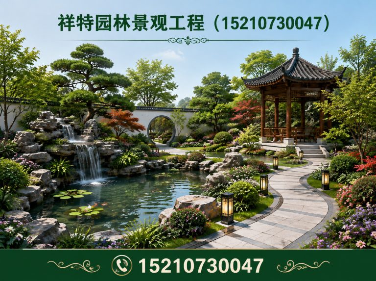 保定祥特园林景观工程展示图